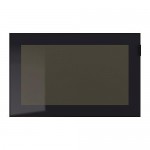 GLASSVIK стеклянная дверь черный/дымчатое стекло 60x38 cm