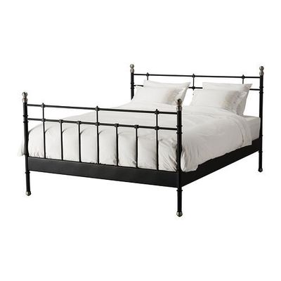 Svelvik Bed Frame 160x200 Cm Sultan, Ikea Bed Frame Wood Slatted Uk