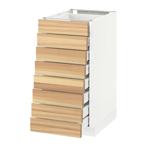 METOD/MAXIMERA наполн шкаф 8 фронт/8 низк ящиков оцинковка