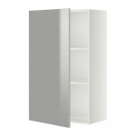 МЕТОД Шкаф навесной с полкой - белый, Гревста нержавеющ сталь, 60x100 см МЕТОД Шкаф навесной с полкой - белый, Гревста нержавеющ сталь, 60x100 см