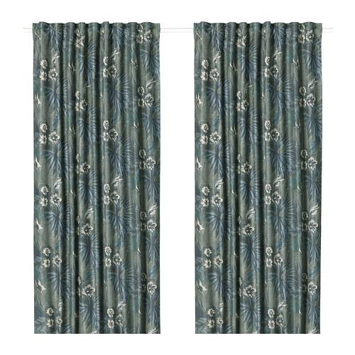 Torgerd Curtains 1 Pair 304 216 74, Thick Curtain Rods