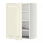 METOD шкаф навесной с сушкой белый/Будбин белый с оттенком 60x80 см