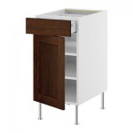 ФАКТУМ Напольн шкаф с полкой/ящиком/дверью - Роккхаммар коричневый, 60 см ФАКТУМ Напольн шкаф с полкой/ящиком/дверью - Роккхаммар коричневый, 60 см