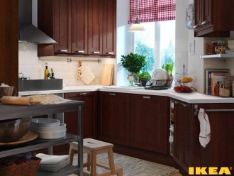 Интерьер кухни IKEA