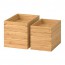 DRAGAN набор для ванной, 4 предмета бамбук