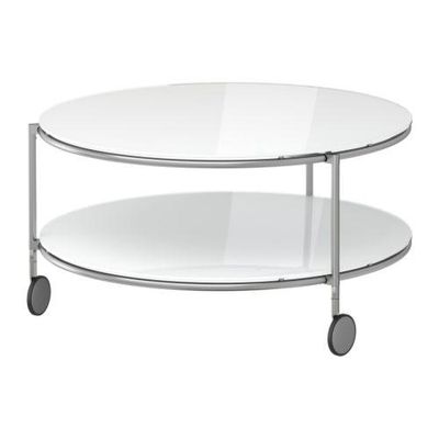 Strind Coffee Table White Nickel Plated 75 Cm 30157103 Reviews Price Comparison
