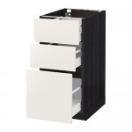 METOD/MAXIMERA напольный шкаф с 3 ящиками оцинковка METOD/MAXIMERA напольный шкаф с 3 ящиками оцинковка