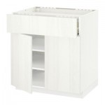 МЕТОД / ФОРВАРА Нплн шк д/врч пнл/ящ/плк/2дв - Росдаль белый ясень, белый