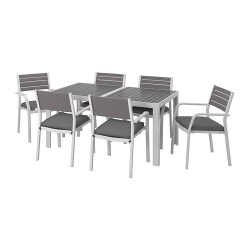 SJÄLLAND стол+6 кресел,д/сада SJÄLLAND стол+6 кресел,д/сада