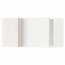 МЕТОД Шкаф навесной угловой - белый, Хэггеби белый