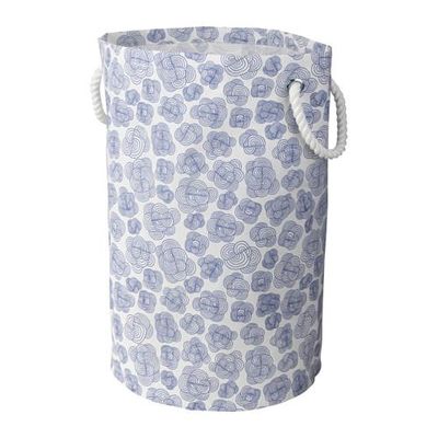 KLUNKA Laundry bag, white, black - IKEA