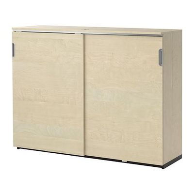 Galant Cabinet With Sliding Doors, Sliding Door Storage Cabinet Ikea