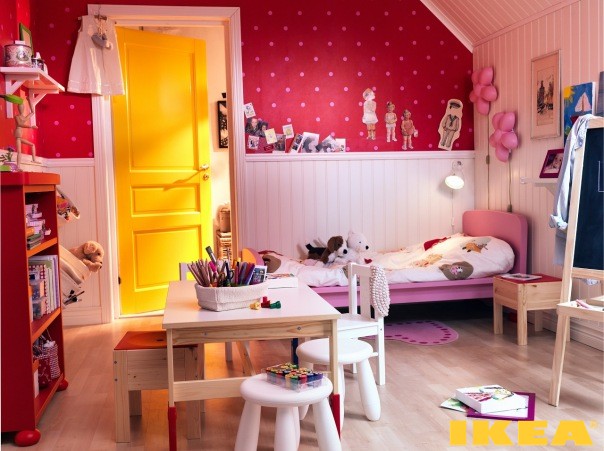 Интерьер детской комнаты для девочки фото