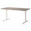 БЕКАНТ Стол/трансф - серый/белый