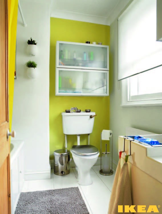 Интерьер ванной комнаты ИКЕА