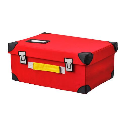 FLYTTBAR чемодан для игрушек красный