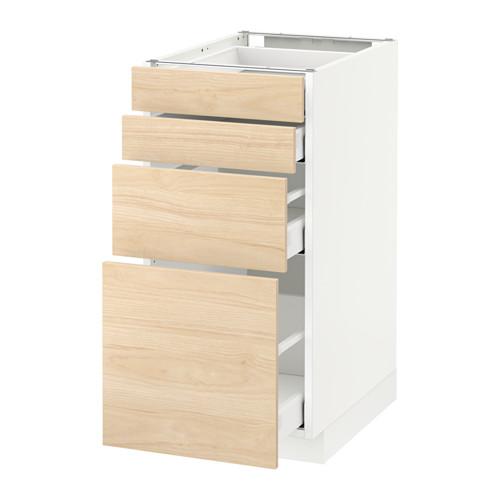 METOD/MAXIMERA напольн шкаф 4 фронт панели/4 ящика METOD/MAXIMERA напольн шкаф 4 фронт панели/4 ящика