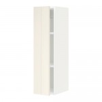 МЕТОД Шкаф навесной с полкой - белый, Хитарп белый с оттенком, 20x80 см