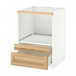 МЕТОД / ФОРВАРА Напольн шк д/комб СВЧ/ящики - белый, Торхэмн естественный ясень МЕТОД / ФОРВАРА Напольн шк д/комб СВЧ/ящики - белый, Торхэмн естественный ясень