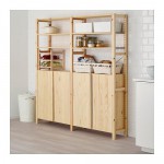 ИВАР 2 секции/полки/шкаф