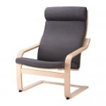 ПОЭНГ Кресло - Шифтебу темно-серый