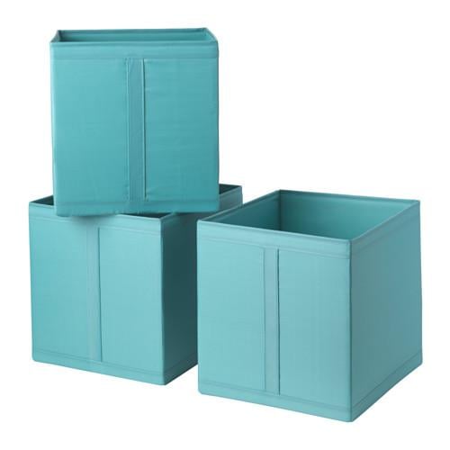 СКУББ Коробка - голубой, 31x34x33 см