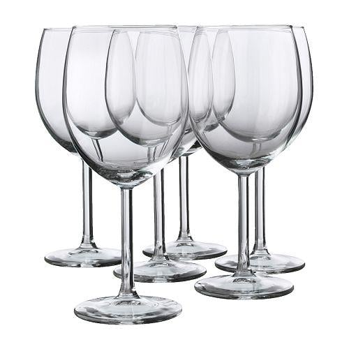 SVALKA бокал для красного вина прозрачное стекло