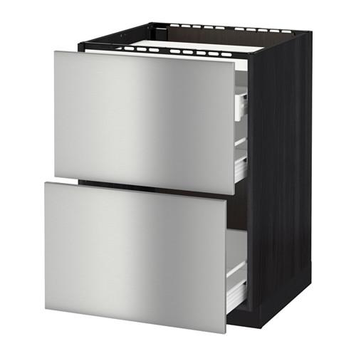 METOD/FÖRVARA напольн шкаф/2 фронт пнл/3 ящика