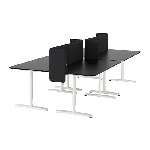 BEKANT стол с экраном BEKANT стол с экраном