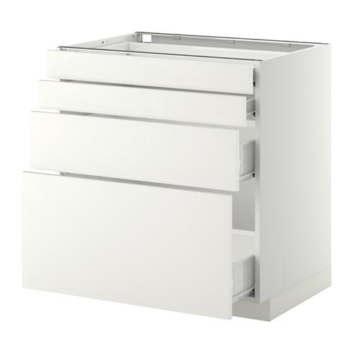 МЕТОД / ФОРВАРА Нплн шк 4 фронт/2 низк/2средн ящ - белый, Хэггеби белый, 80x60 см МЕТОД / ФОРВАРА Нплн шк 4 фронт/2 низк/2средн ящ - белый, Хэггеби белый, 80x60 см