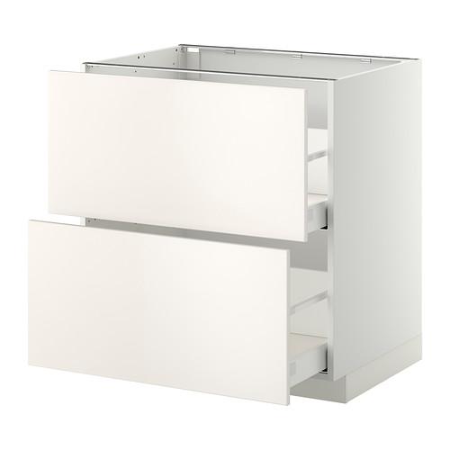 METOD/MAXIMERA напольн шкаф 2фрнт/2выс ящ METOD/MAXIMERA напольн шкаф 2фрнт/2выс ящ