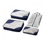 УПТЭККА Набор д/путешествий, 4 предм. - темно-синий