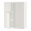 METOD навесной шкаф с полками/4дверцы оцинковка