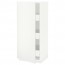 МЕТОД / МАКСИМЕРА Высокий шкаф с ящиками - белый, Хэггеби белый, 60x60x140 см