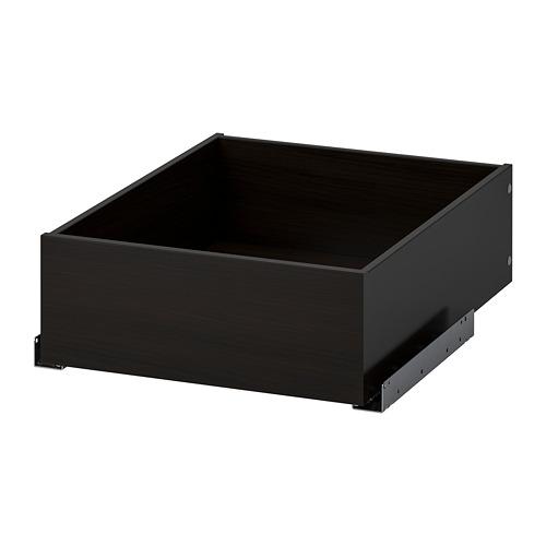 KOMPLEMENT ящик черно-коричневый 42.8x56.9x16 cm