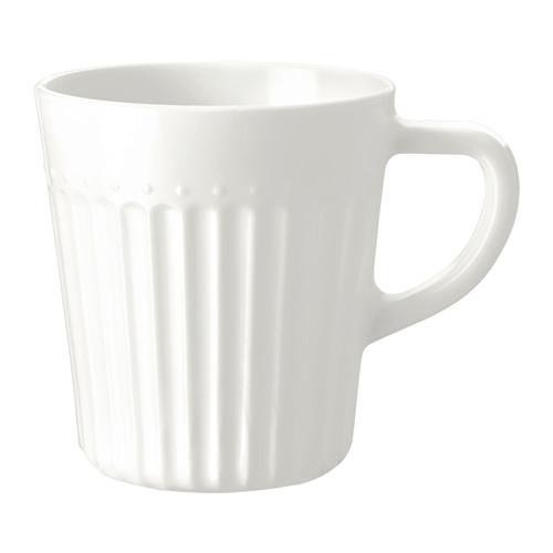 White IKEA 003.193.76 Sanning Mug 