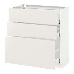 METOD/MAXIMERA напольный шкаф с 3 ящиками METOD/MAXIMERA напольный шкаф с 3 ящиками