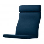 ПОЭНГ Подушка-сиденье на кресло - Шифтебу темно-синий