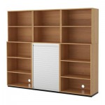 ГАЛАНТ Комбинация д/хранения - дуб