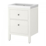 ХЕМНЭС/ОДЕНСВИК Шкаф для раковины с 2 ящ - белый ХЕМНЭС/ОДЕНСВИК Шкаф для раковины с 2 ящ - белый