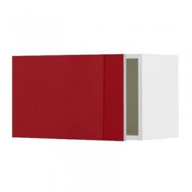 ФАКТУМ Шкаф для вытяжки - Абстракт красный, 60x35 см