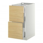 МЕТОД / ФОРВАРА Наполн шк 2 фрнт/3 средн ящ - белый, Тингсрид под березу, 40x60 см МЕТОД / ФОРВАРА Наполн шк 2 фрнт/3 средн ящ - белый, Тингсрид под березу, 40x60 см