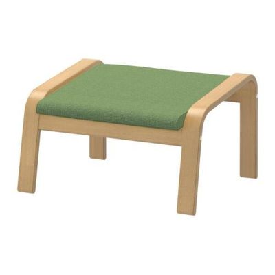 ПОЭНГ Подушка-сиденье на табурет для ног - Корндаль зеленый