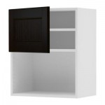 ФАКТУМ Навесной шкаф для СВЧ-печи - Рамшё черно-коричневый, 60x70 см
