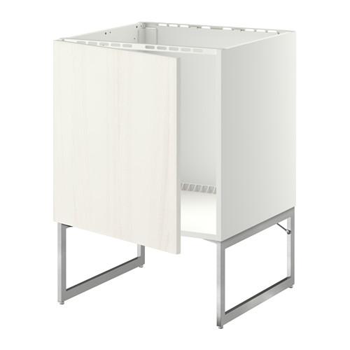 МЕТОД Напольный шкаф для раковины - Росдаль белый ясень,
