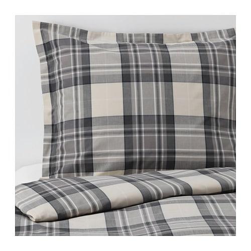 СМАЛРУТА Пододеяльник и 2 наволочки - 200x200/50x70 см СМАЛРУТА Пододеяльник и 2 наволочки - 200x200/50x70 см