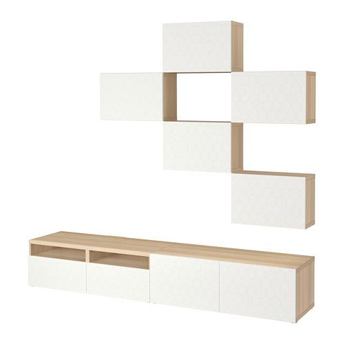 BESTÅ шкаф для ТВ, комбинация серый BESTÅ шкаф для ТВ, комбинация серый