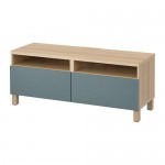 BESTÅ тумба д/ТВ с ящиками серый BESTÅ тумба д/ТВ с ящиками серый