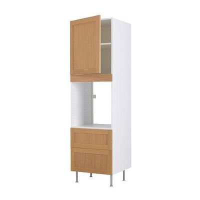 ФАКТУМ Высок шкаф д духов+дверь/2 ящика - Тидахольм дуб, 60x211 см ФАКТУМ Высок шкаф д духов+дверь/2 ящика - Тидахольм дуб, 60x211 см