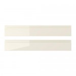 VOXTORP фронтальная панель ящика глянцевый светло-бежевый 59.6x9.7 cm